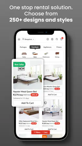 Rentomojo - Furniture on Rent screenshot