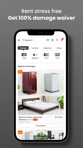 Rentomojo - Furniture on Rent screenshot