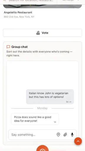 Resactly – Dinner, Decided screenshot