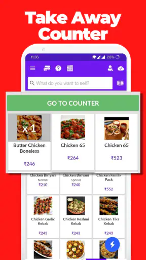 Restaurant Billing POS KOT KDS screenshot
