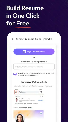 Resume Maker – CV Maker App screenshot
