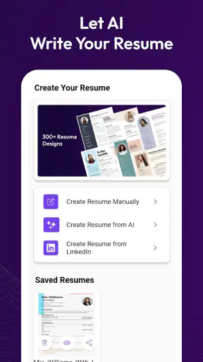 Resume Maker – CV Maker App screenshot