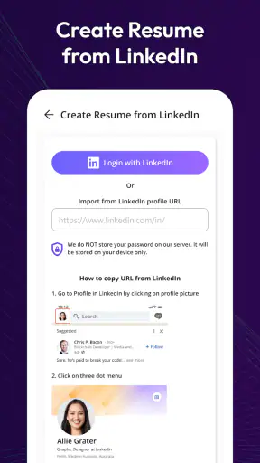 Resume Maker – CV Maker App screenshot