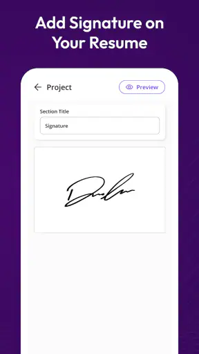 Resume Maker – CV Maker App screenshot