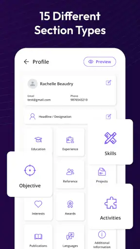 Resume Maker – CV Maker App screenshot