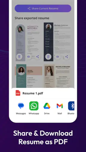 Resume Maker – CV Maker App screenshot