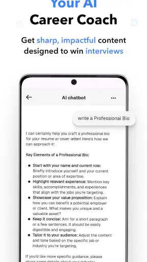 ResumeIT : AI CV Maker App screenshot