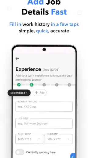 ResumeIT : AI CV Maker App screenshot