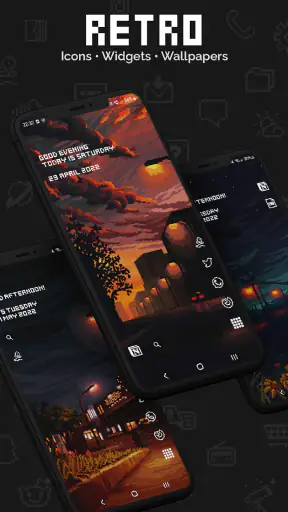 Retro Mode - Icon Pack (Light) screenshot