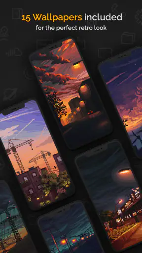 Retro Mode - Icon Pack (Light) screenshot
