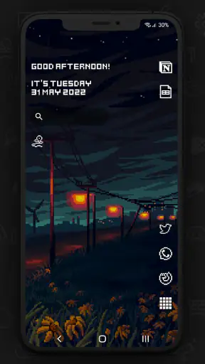Retro Mode - Icon Pack (Light) screenshot
