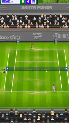 Retro Slam Tennis screenshot