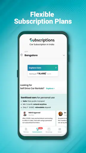 Revv: Self-Drive Car Rentals screenshot