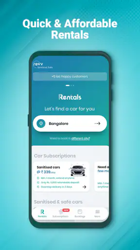 Revv: Self-Drive Car Rentals screenshot