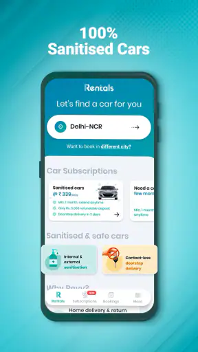 Revv: Self-Drive Car Rentals screenshot
