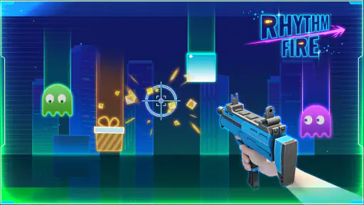 Rhythm Fire – EDM शूटिंग गेम screenshot
