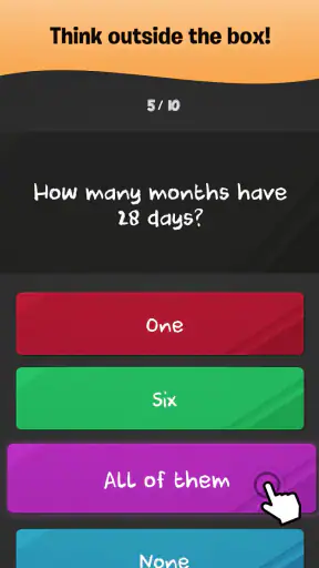 Riddles Test - 500 Brain Games screenshot