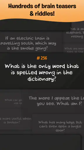 Riddles Test - 500 Brain Games screenshot