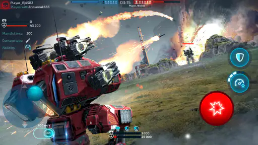 Robot Warfare: PvP Mech Battle screenshot