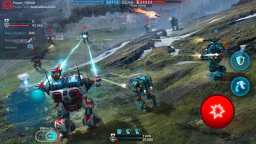Robot Warfare: PvP Mech Battle screenshot