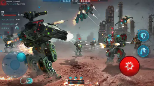 Robot Warfare: PvP Mech Battle screenshot