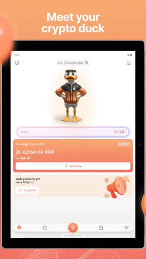 Robox Duck — Tap & Earn screenshot