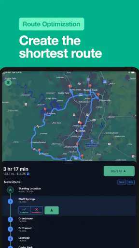 Routora screenshot