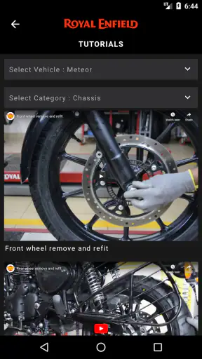Royal Enfield Mechanic screenshot