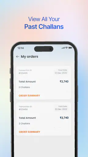 RTO Challan Check Info App screenshot
