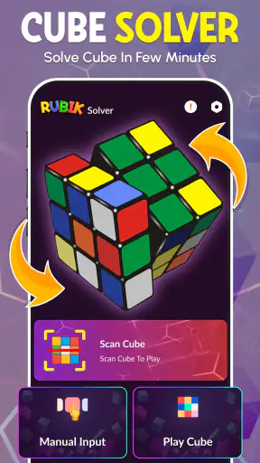 Rubik's Cube Solver screenshot