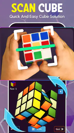 Rubik's Cube Solver screenshot