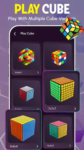 Rubik's Cube Solver screenshot