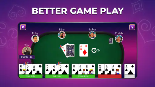 Rummy Card Game : Tash Game screenshot