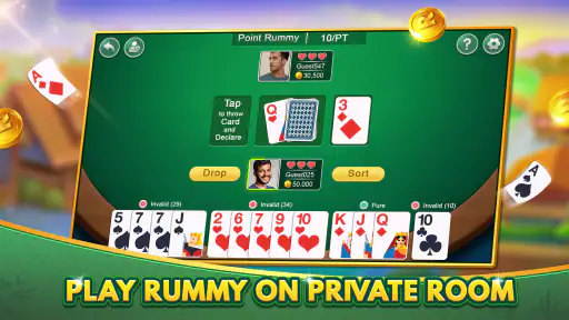 Rummy Multiplayer screenshot