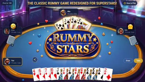 Rummy Stars screenshot