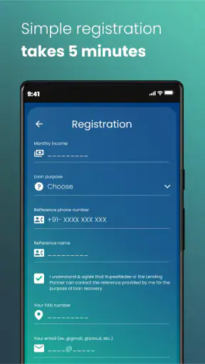 RupeeRedee - Personal Loan App screenshot