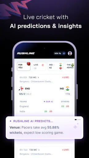 RushLine : Cricket Prediction screenshot