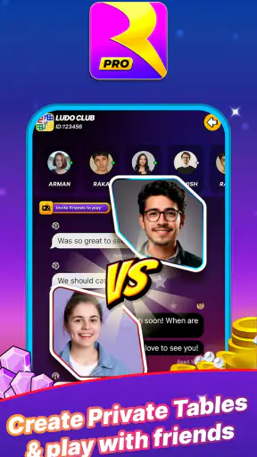 RushPro: ऑनलाइन लूडो गेम screenshot