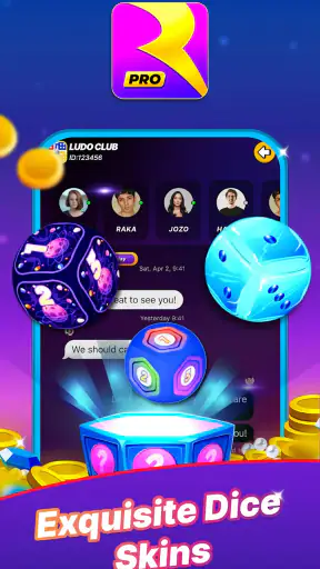 RushPro: ऑनलाइन लूडो गेम screenshot