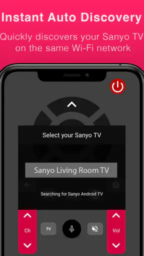 Sanyo TV Remote Control screenshot
