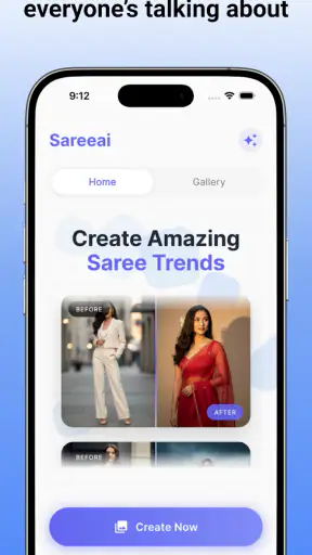 Sareeai - AI Saree Trend screenshot