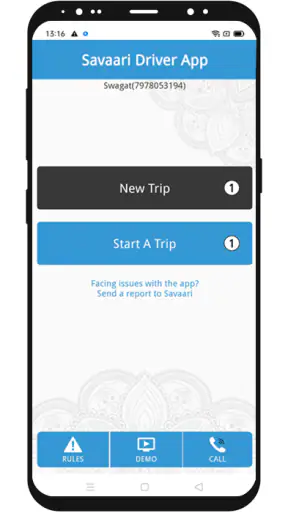 Savaari Driver Partner App screenshot