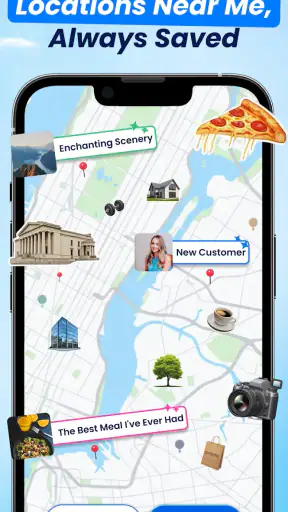 Save Location & Address Save screenshot