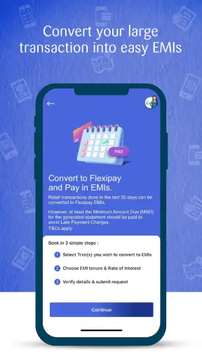 SBI Card: Manage Credit Card screenshot