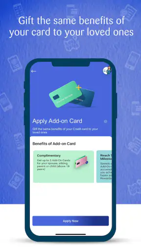 SBI Card: Manage Credit Card screenshot