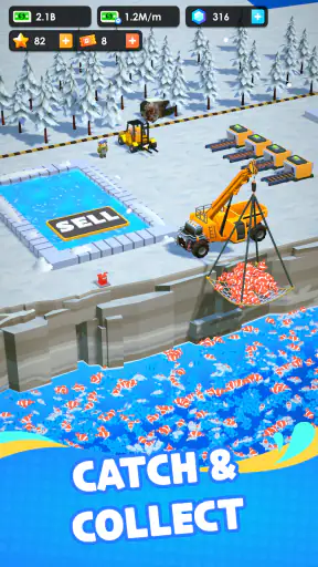 Seafood Inc - Tycoon, Idle screenshot