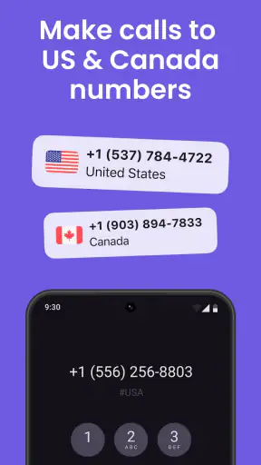 Second Phone Number App: eSIM screenshot