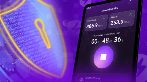 Secure 360: VPN, Super Proxy screenshot