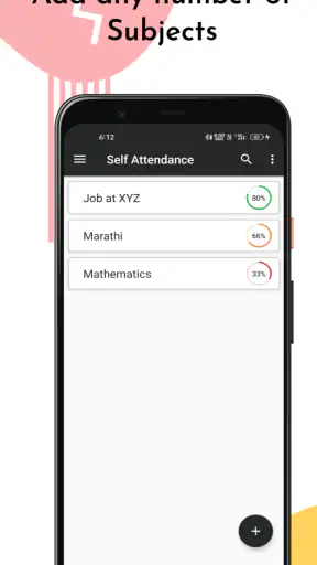 Self Attendance screenshot