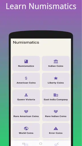 Sell old coins online screenshot